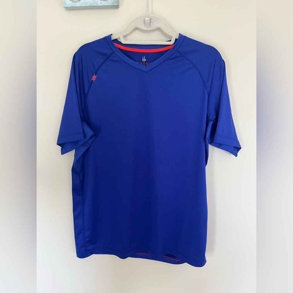 Rhone Sentry Tee Short Sleeve Blue Size Large